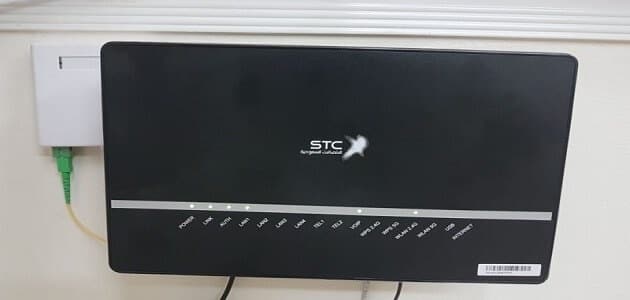 اعدادات راوتر stc فايبر E5577