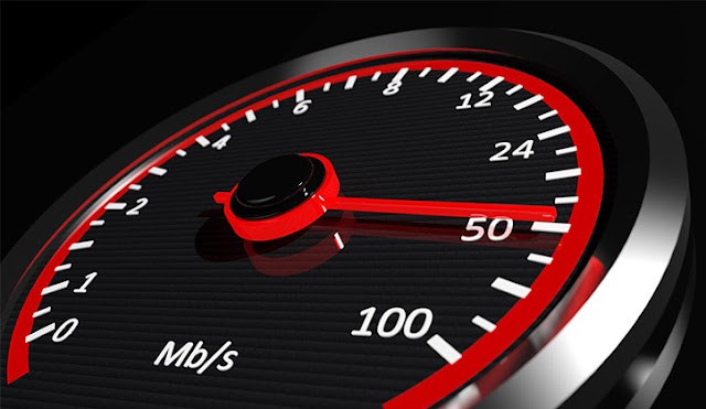 قياس سرعة النت زين بواسطة موقع Netspot 