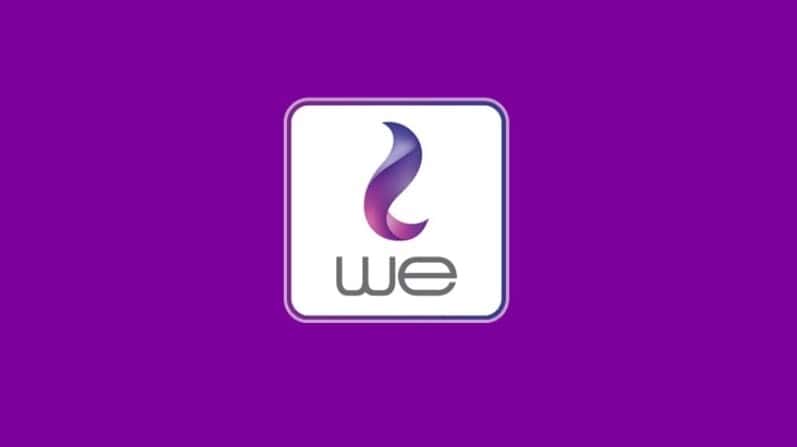 معرفة رقم خط we عن طريق الموقع الرسمي